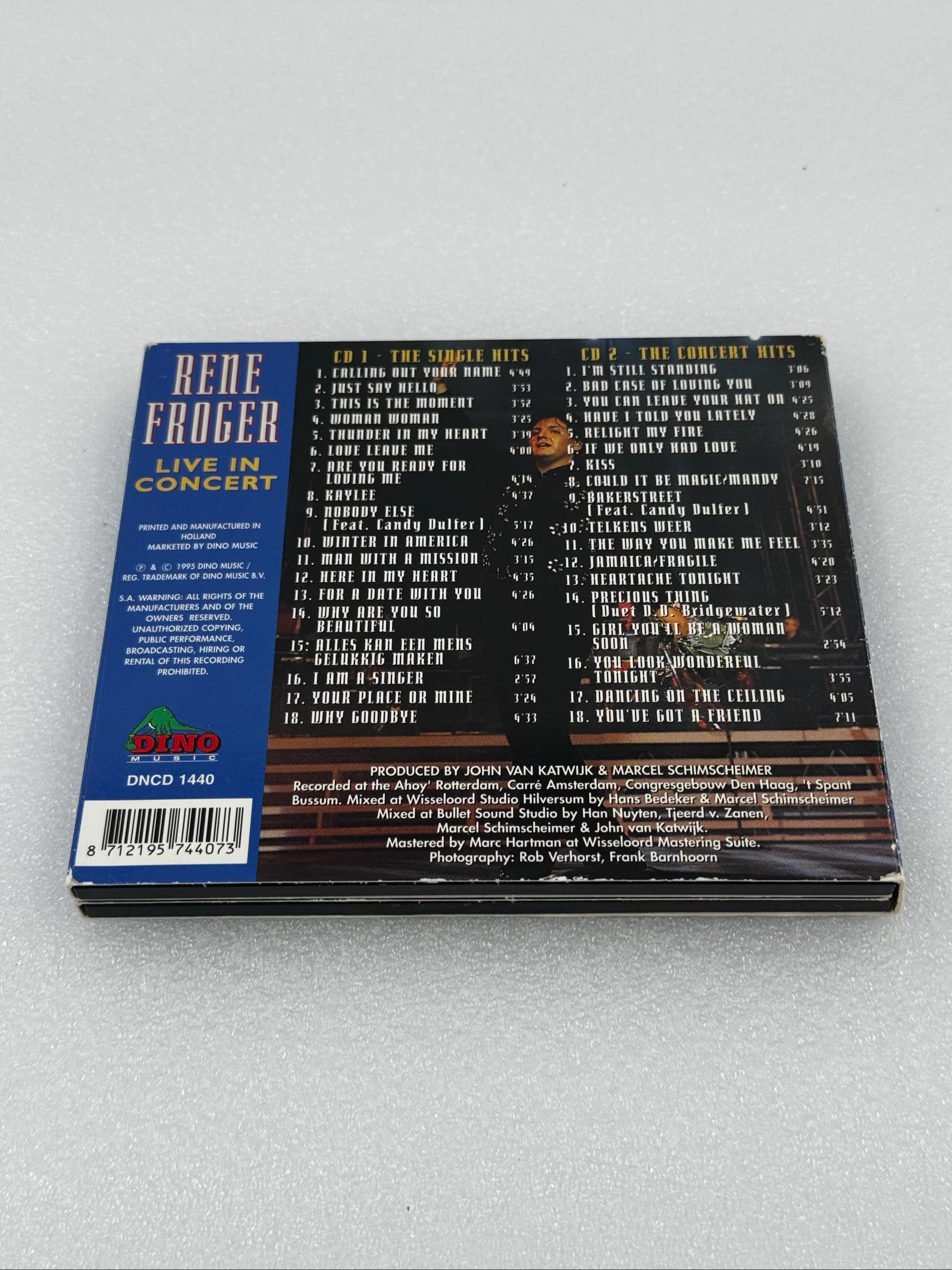 René Froger - Live in Concert (2 CD Special Edition) – photo 2
